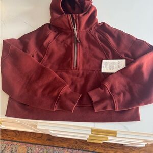 lululemon athletica Burgundy Hoodie xs/sm, new with tag